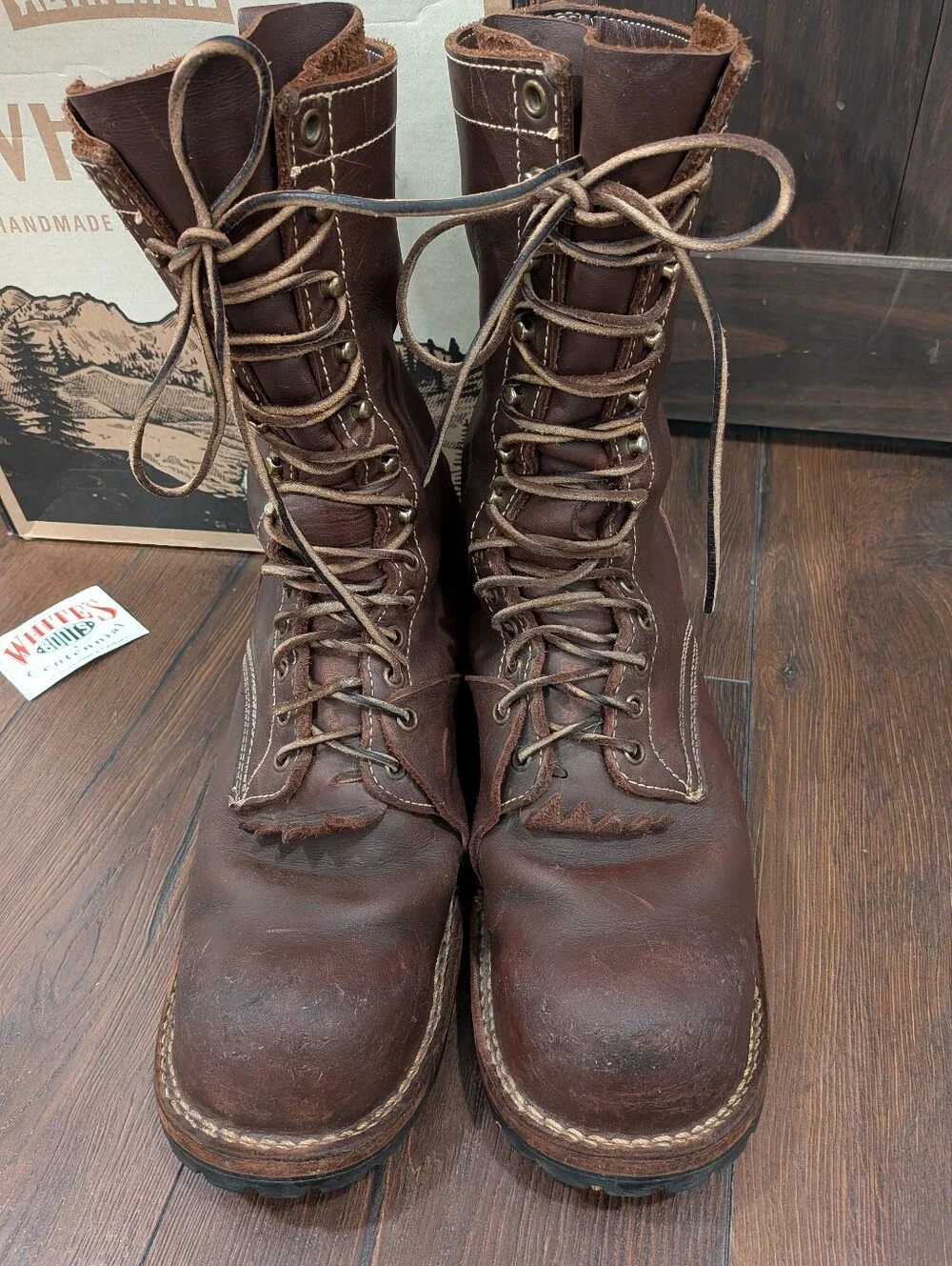 White’s Longliner heavy-duty work boots men’s size 11 D.
